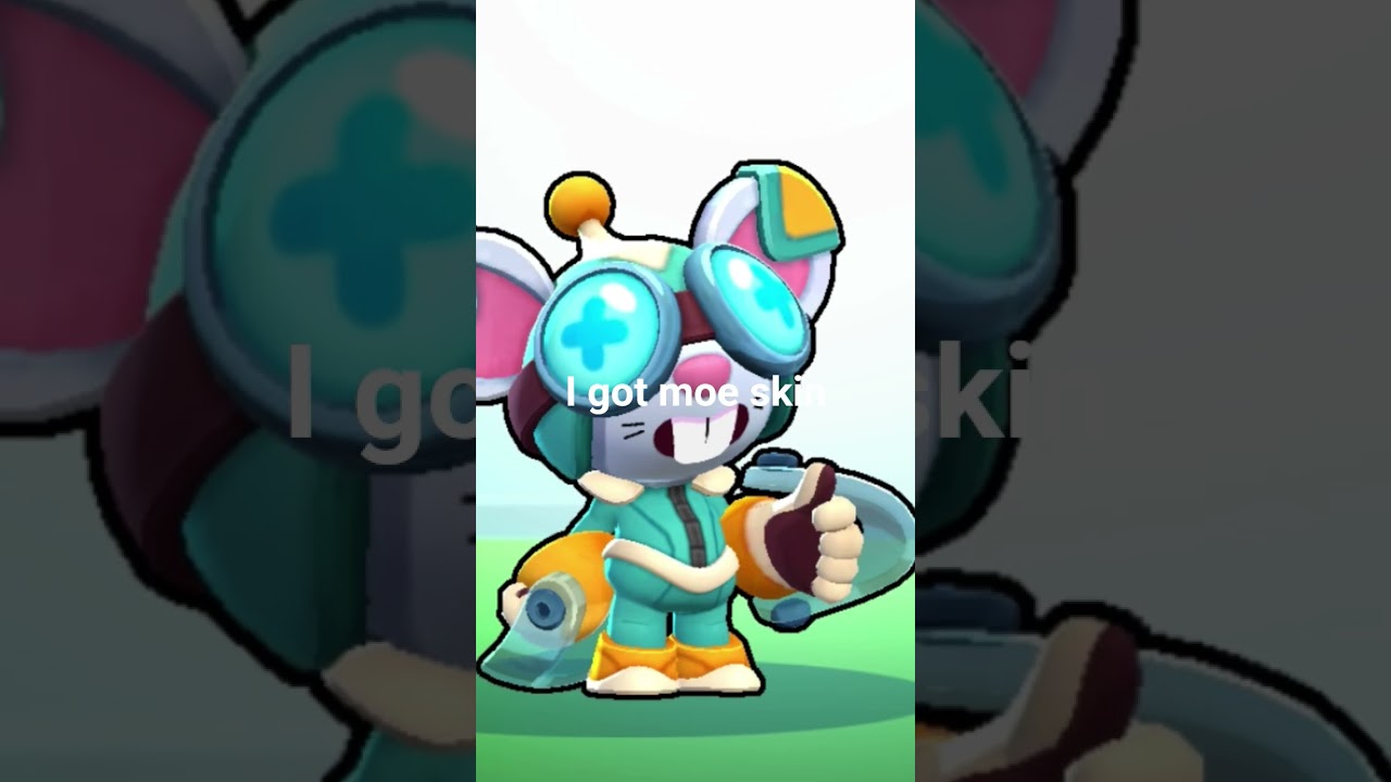I got moe skin #brawlstars