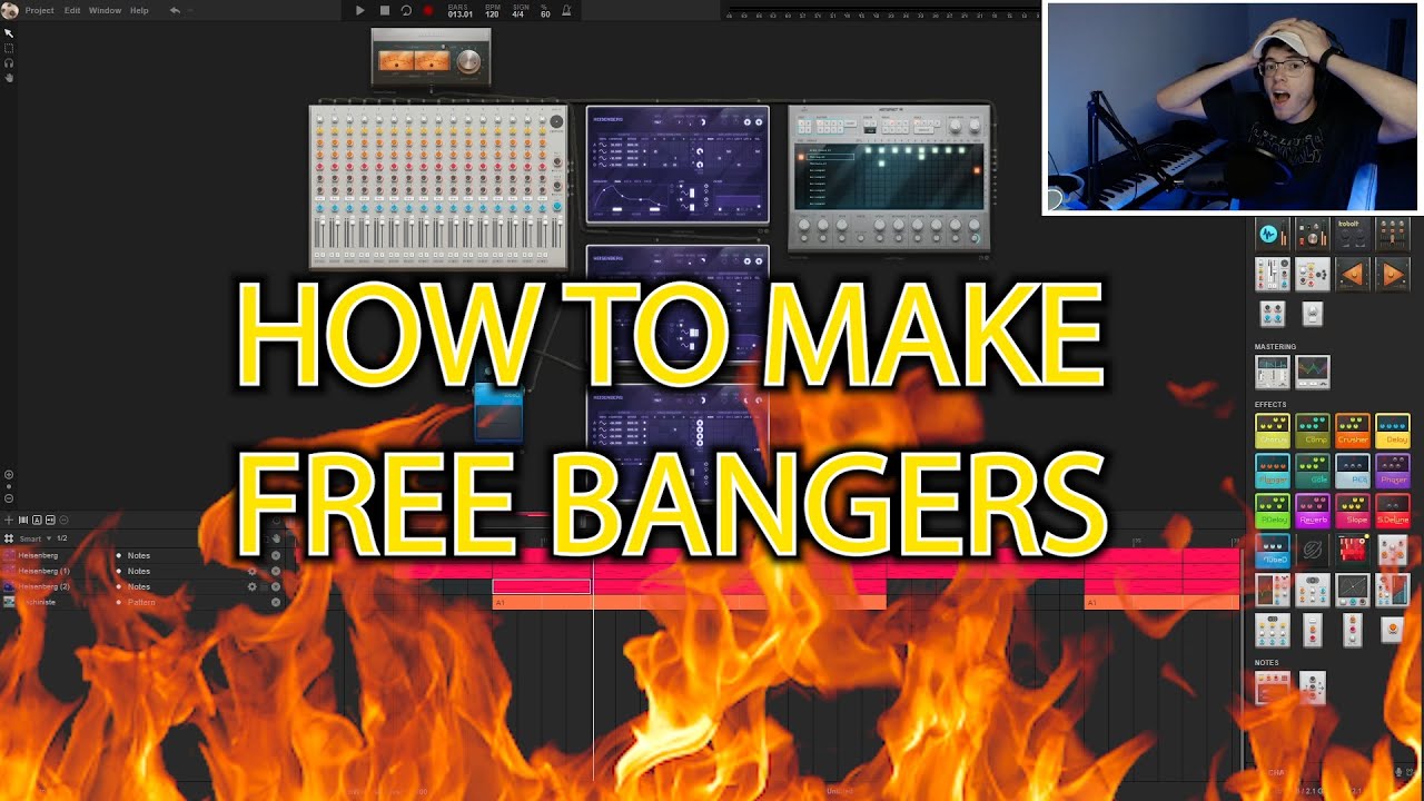MAKING MUSIC FOR FREE! | AUDIOTOOL TUTORIAL | HOW TO MAKE MUSIC FOR FREE