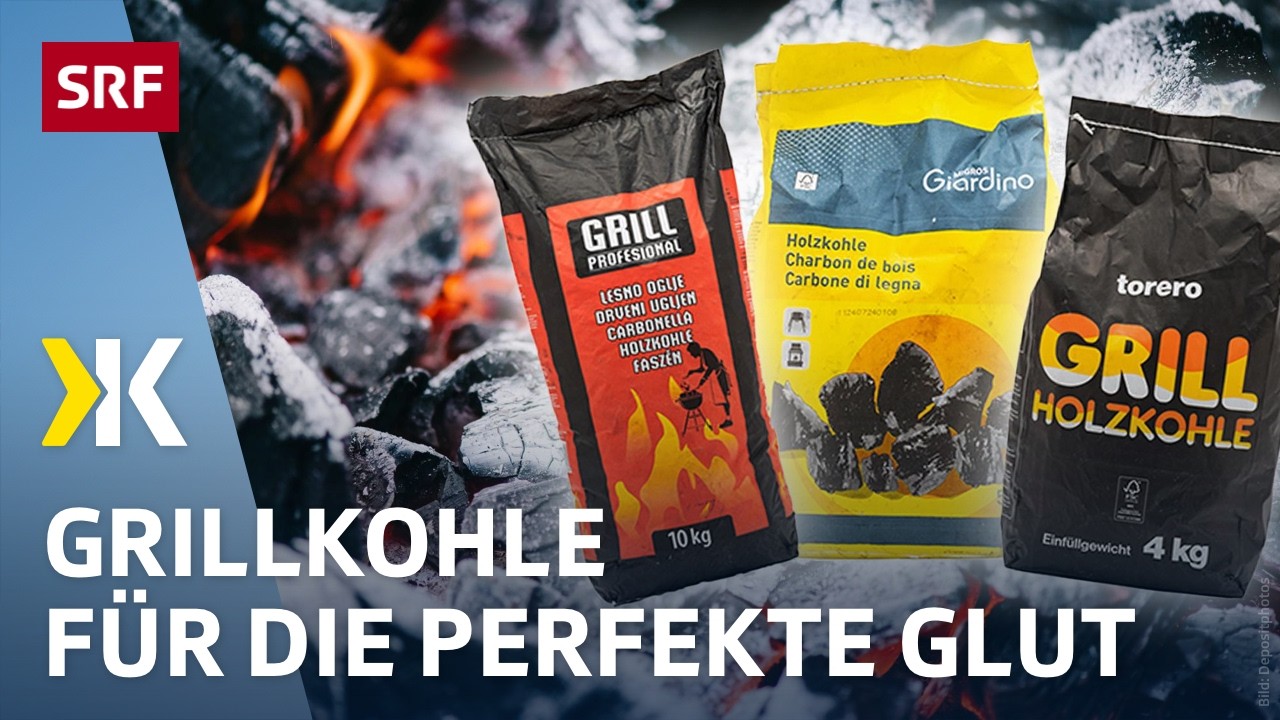 Grillkohle im Test: Welche brennt am besten?  | 2025 | Kassensturz | SRF