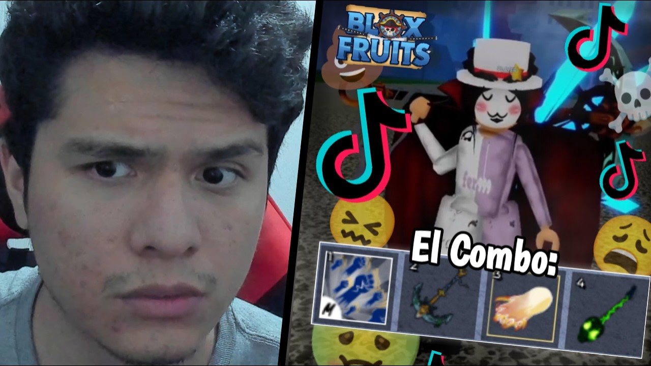Probando Combos RANCIOS de Tik Tok ☠️ #10 (Blox Fruits)