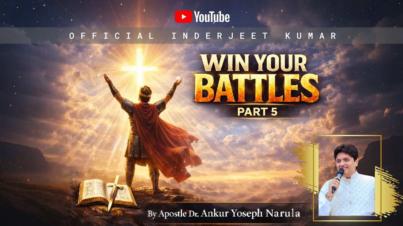 Win Your Battles – Part 5 | Sermon | Apostle Dr. Ankur Yoseph Narula | Inderjeet Kumar
