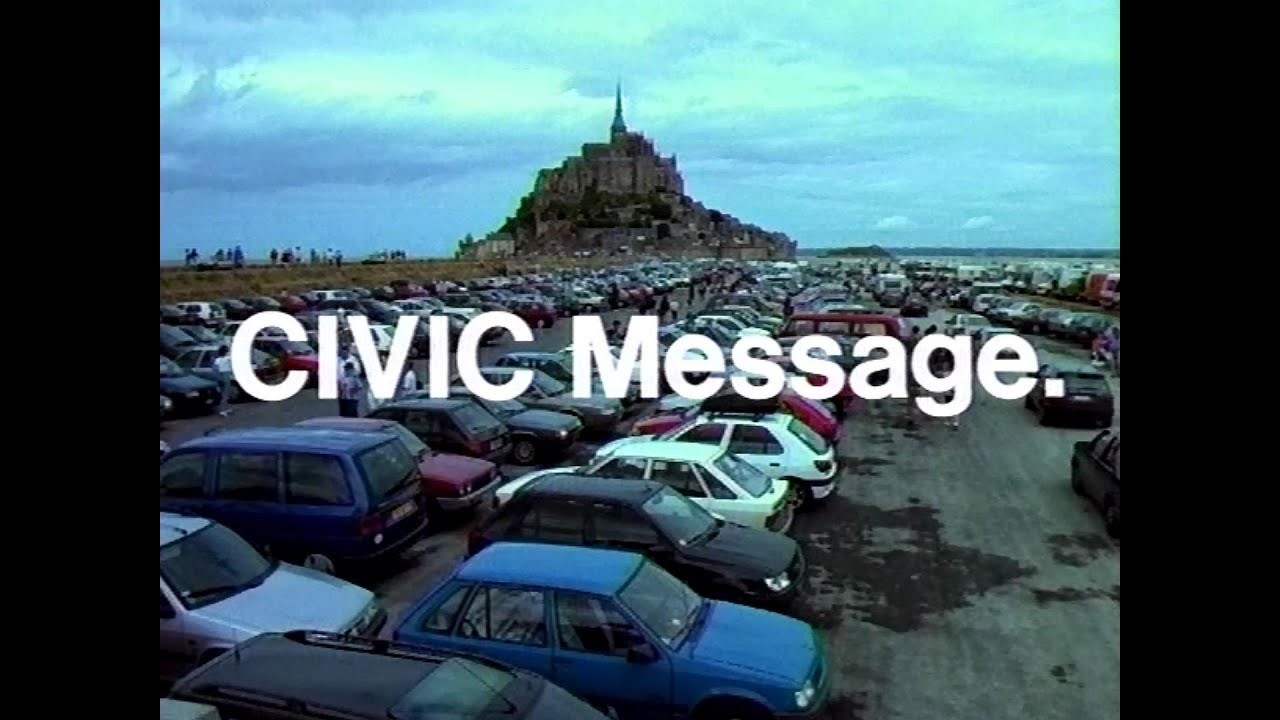 【CM 1996-98】HONDA CIVIC “CIVIC Message.” 30秒×4