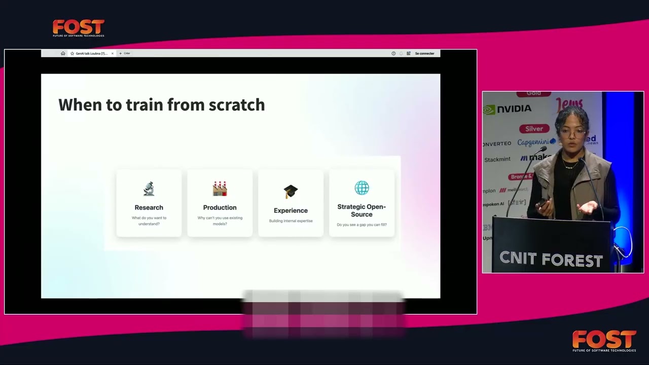 Apidays Paris 2025 - Training World-Class LLMs: From Research to Production By Loubna Ben Allal.