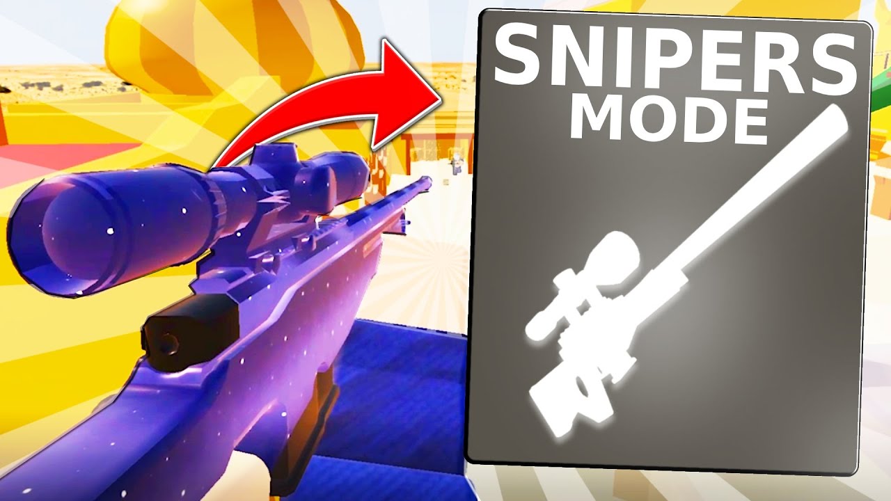 SNIPERS ONLY GAMEMODE IN ARSENAL.. (Roblox Arsenal)