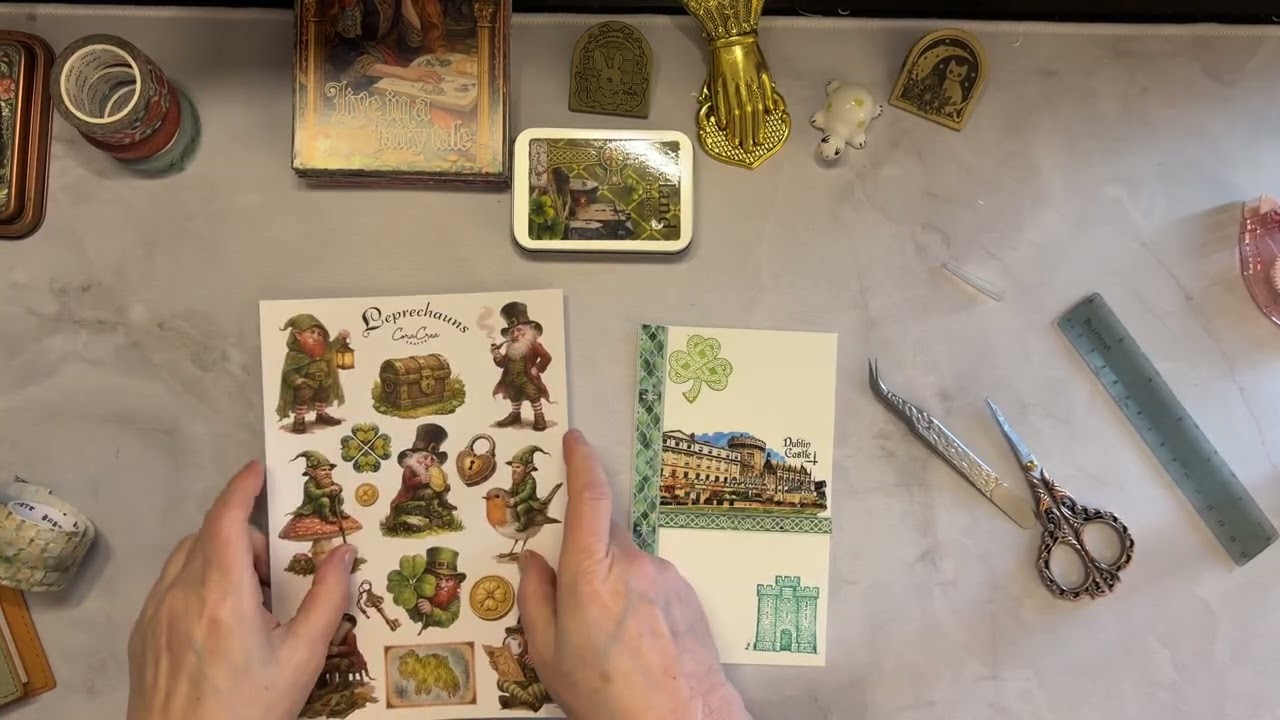 Journal with me - St Patrick’s day vibe