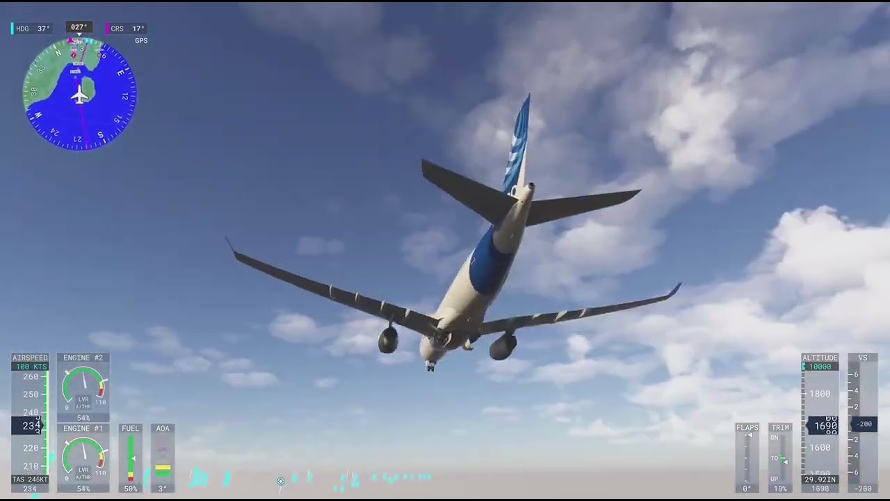 Fly from Dubai to Qeschm ✈️msfs 2024