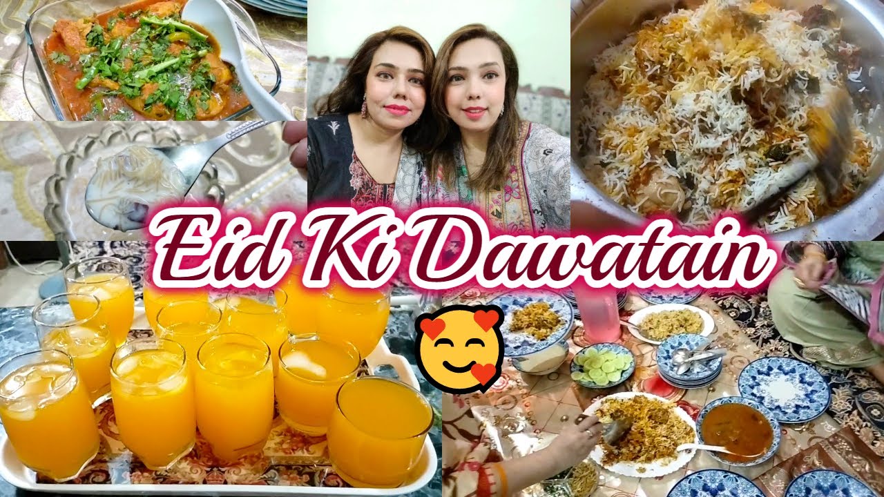 Eid Ki Dawatain 🤩😍 Ye bus rishtedaron se milne ke bahane hote hain | Maria Zoya kia kar rahi ho 😂😄