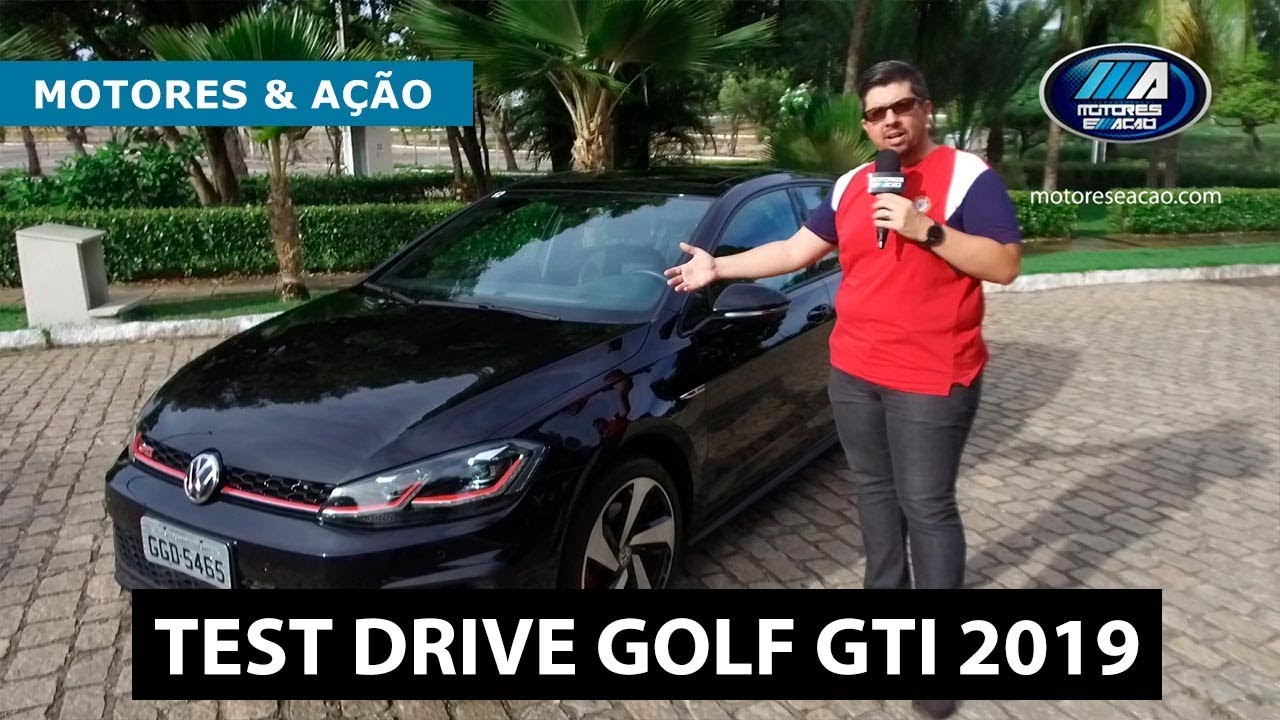 Novo Golf GTI 2019 | VW | Volkswagen | Test Drive | Review | motoreseacao