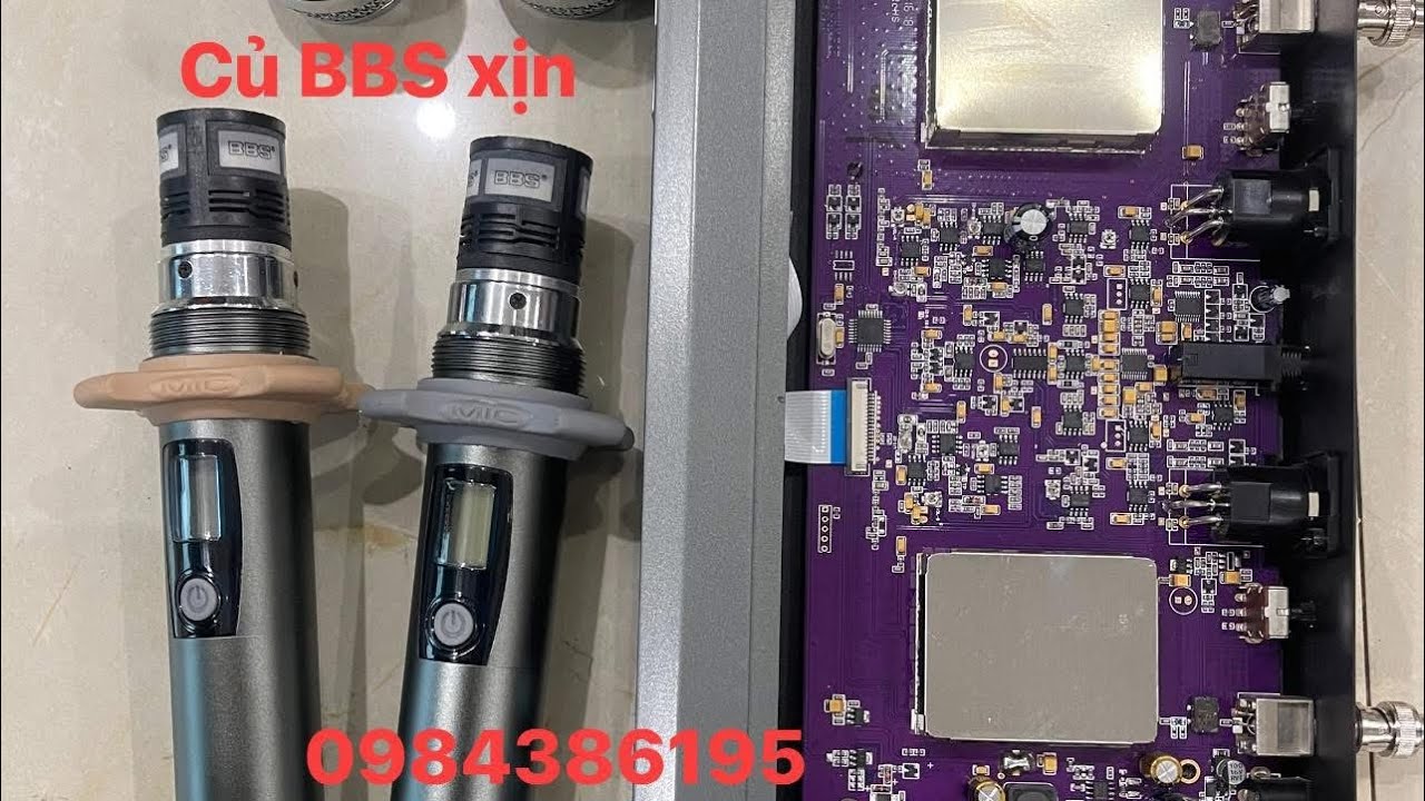 Mic Baier 790A xịn, chất âm cực hay, củ mic BBS chính hãng, hát là  mê.