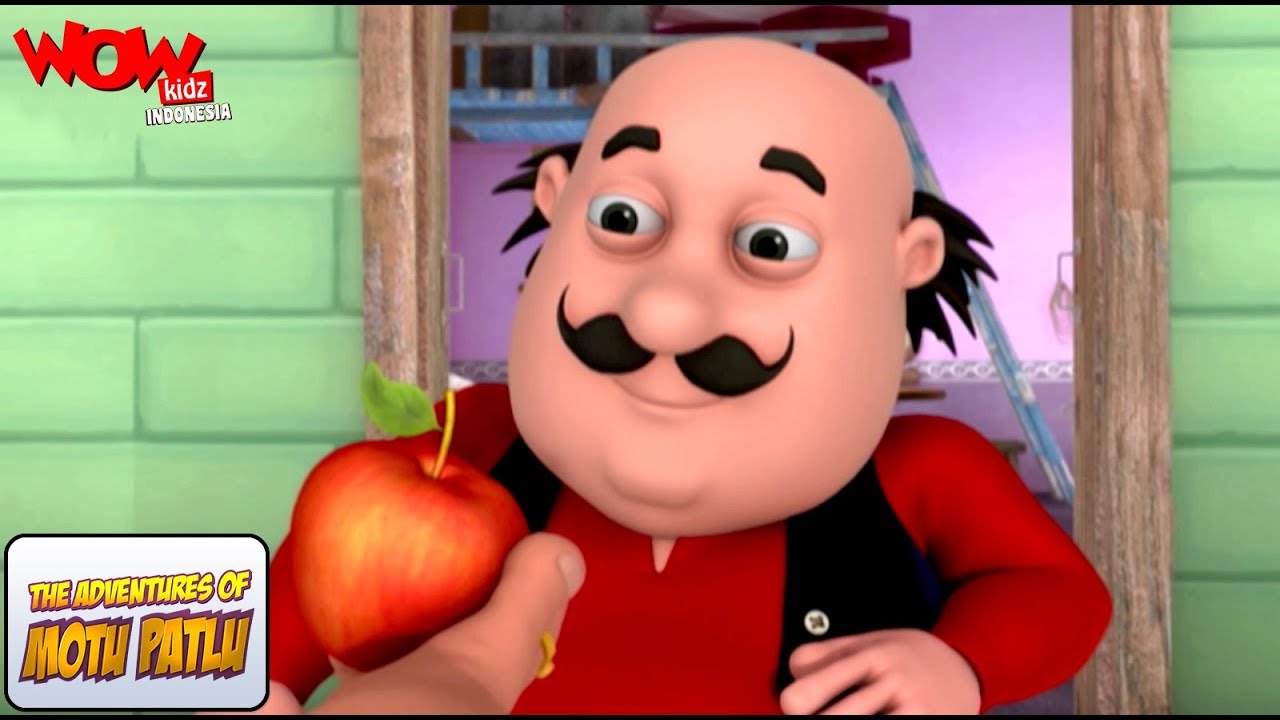 Kartun Anak | Bahasa Indonesia | Motu Patlu | Apple Of A Magician | WowKidz Indonesia