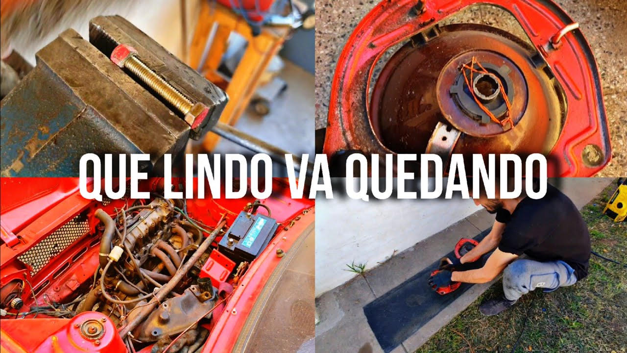 LIMPIEZA de CARBURADOR Y AEROSOLEADA 🔴 Para el FIAT 128 Berlina