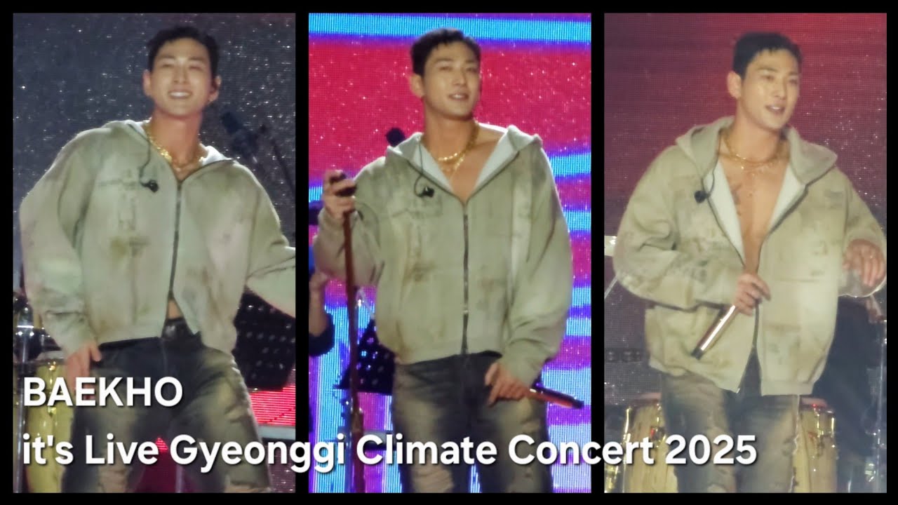 251018 백호 it's Live 경기기후콘서트 | BAEKHO it's Live Gyeonggi Climate Concert 
