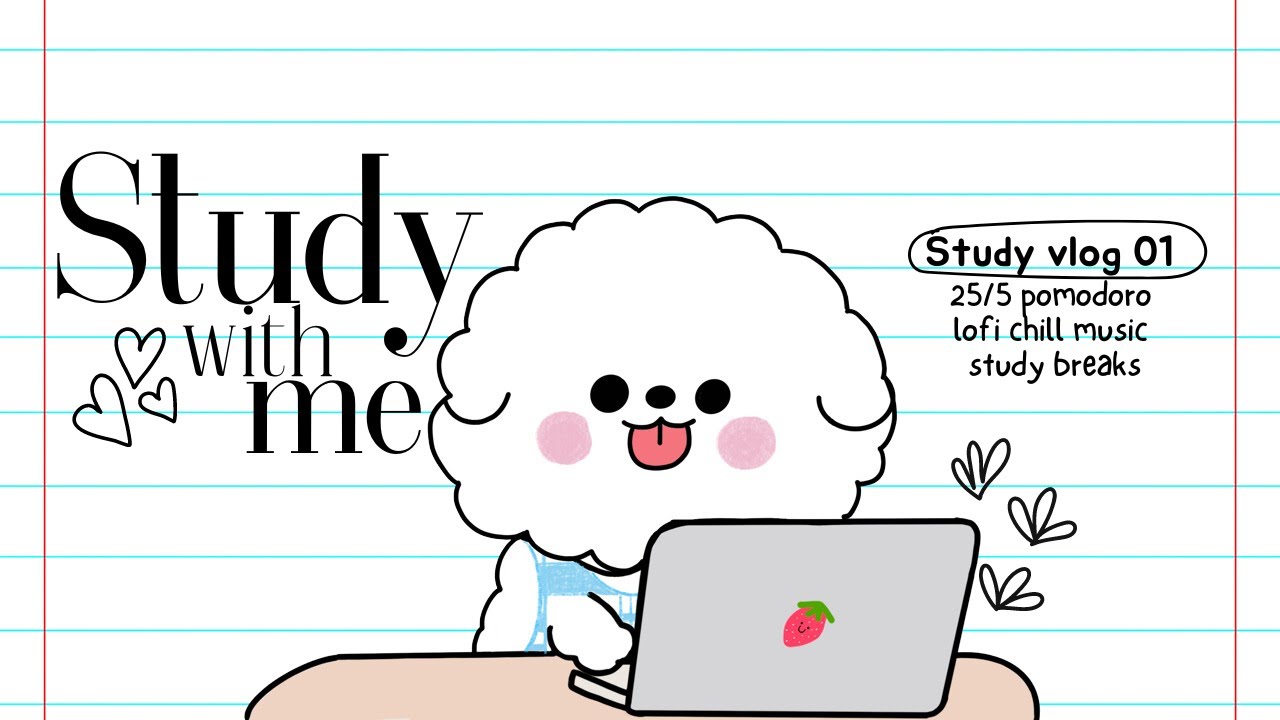 2-HOUR STUDY WITH ME 📝 | Chill Relaxing Lofi | Pomodoro 25-5 | with countdown + alarm