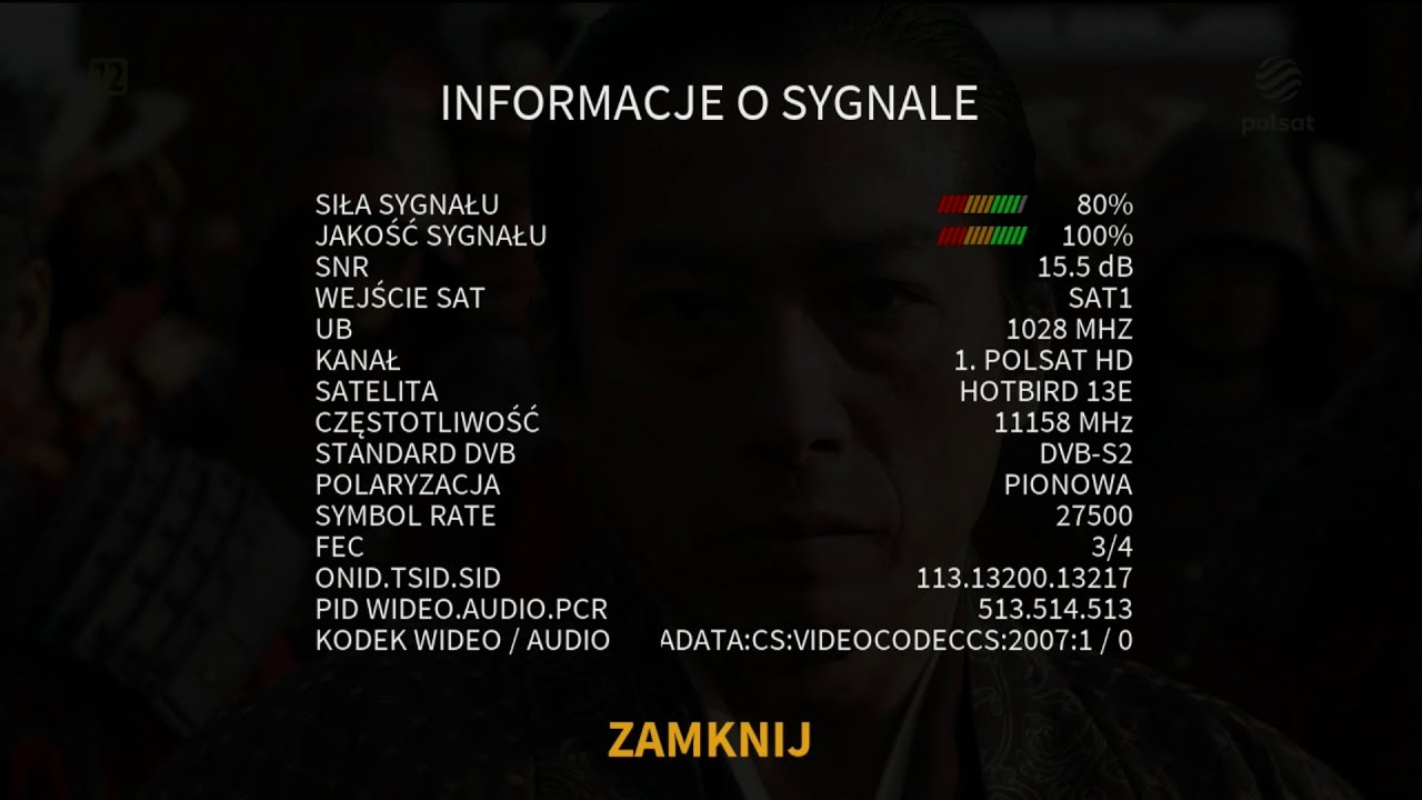 Diagnostyka sygnału Evobox PVR i Polsat Box 4K