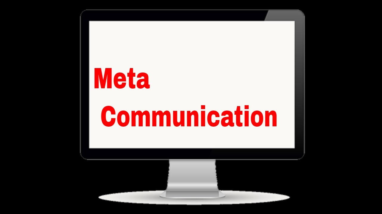 meta communication with examples