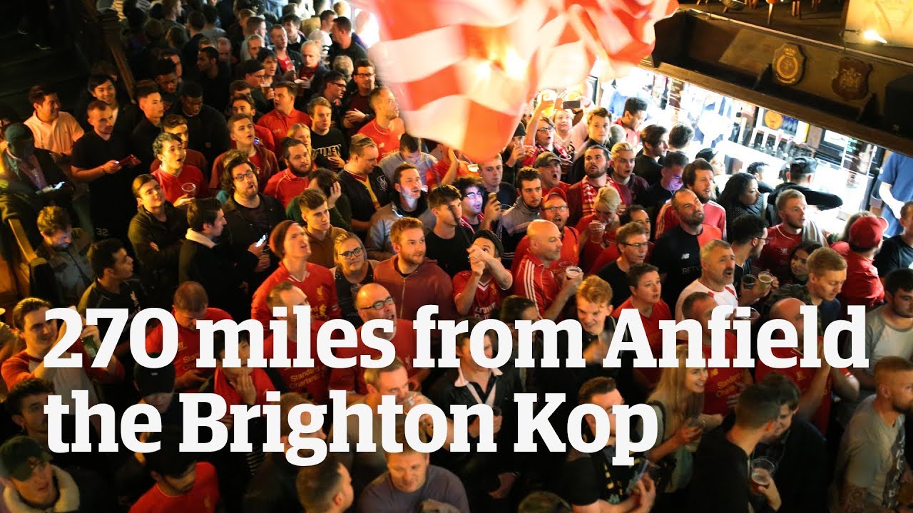 The Brighton Kop: 270 miles from Anfield but no less Liverpool
