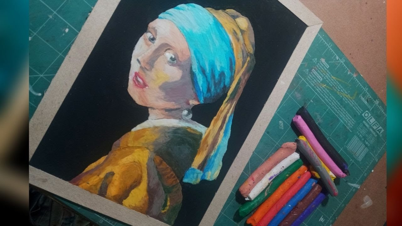 COMO PINTAR CON PLASTILINA :o