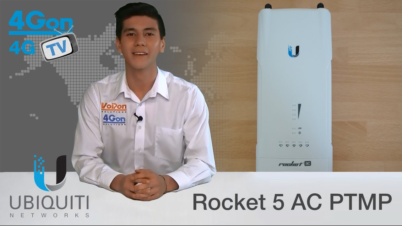 Ubiquiti airMAX Rocket 5 AC PTMP (R5AC-PTMP) Video Review / Unboxing