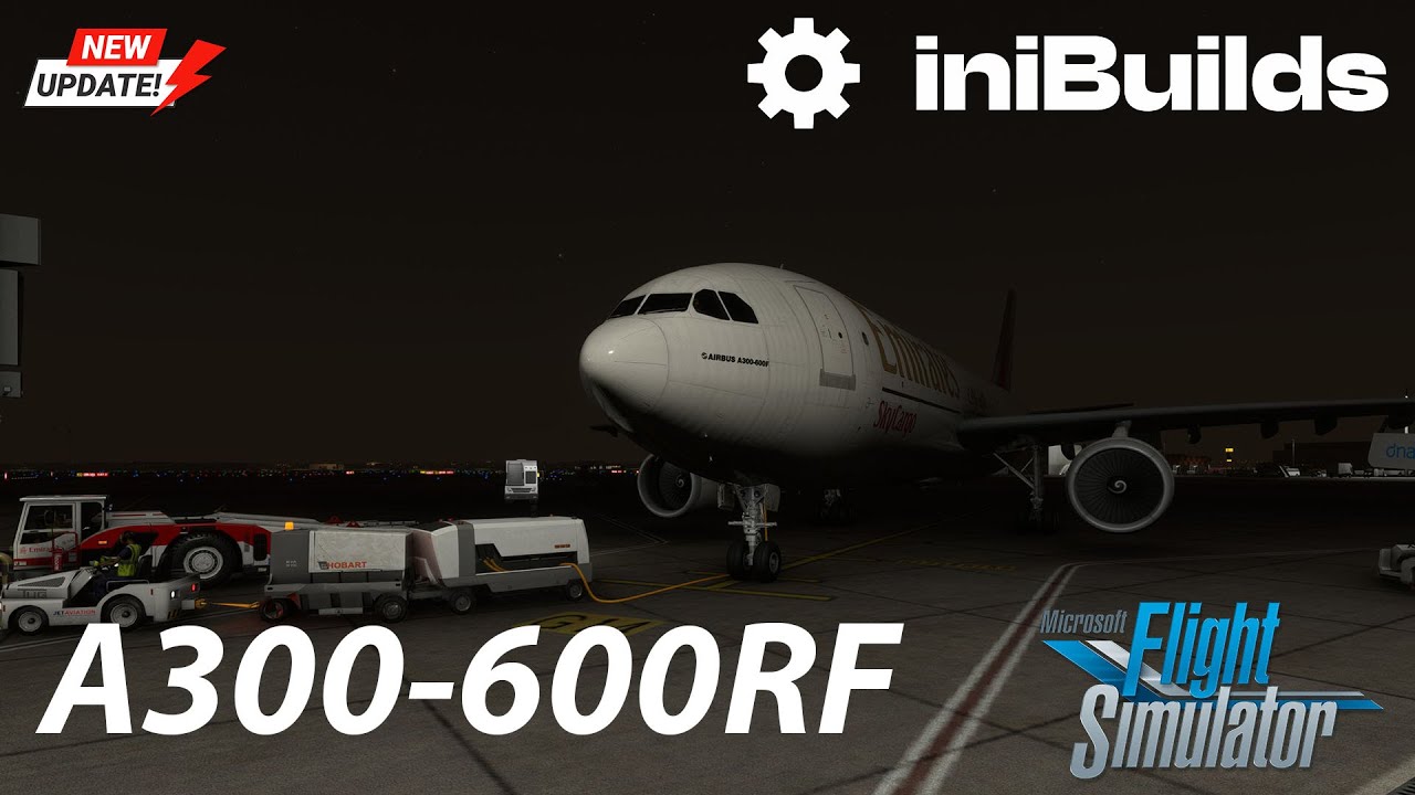 iniBuilds / A300-600RF / Первый полет на легендарном лайнере! Гоу в Мумбай! / MSFS 2020 / RTX 3090