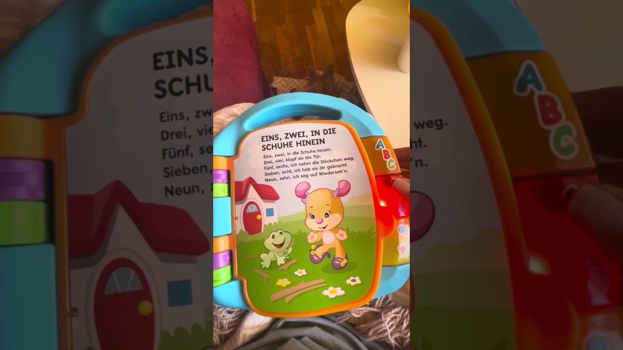 Fisher Price Lernspa&szlig; Liederbuch