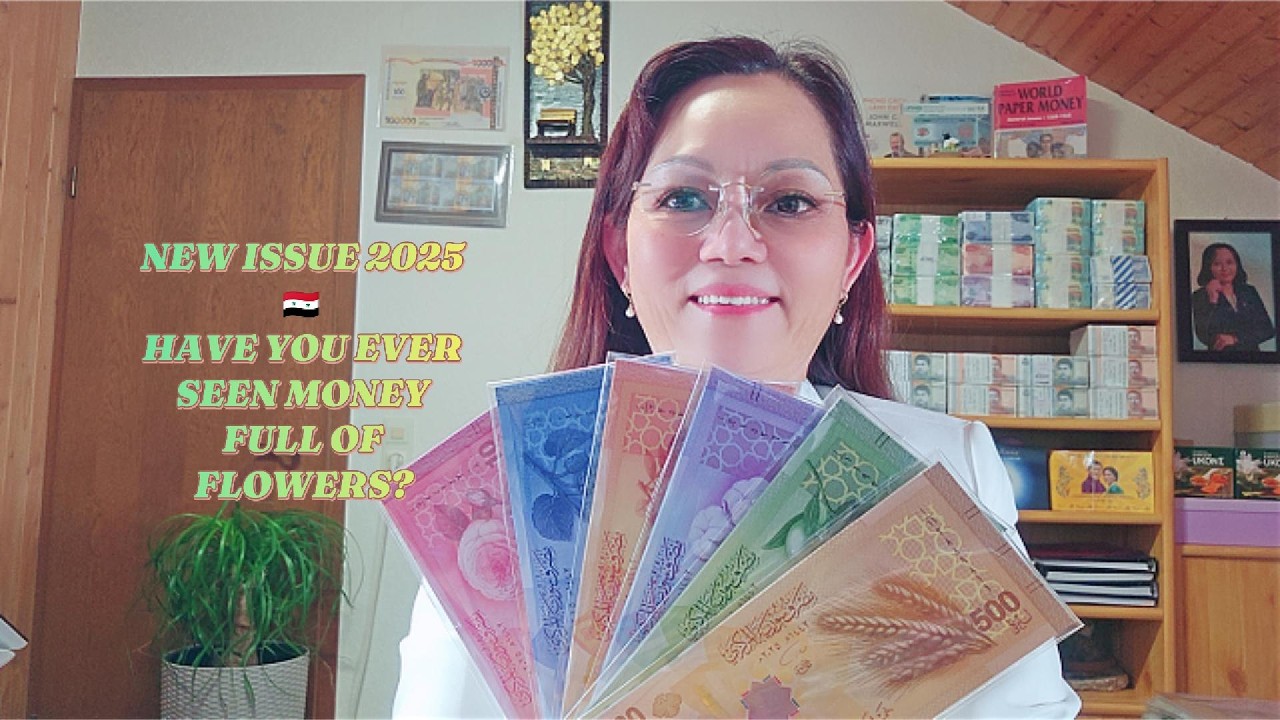 Syria 🇸🇾 | NEW ISSUE 2025 – A Nation Told Through Flowers & Crops