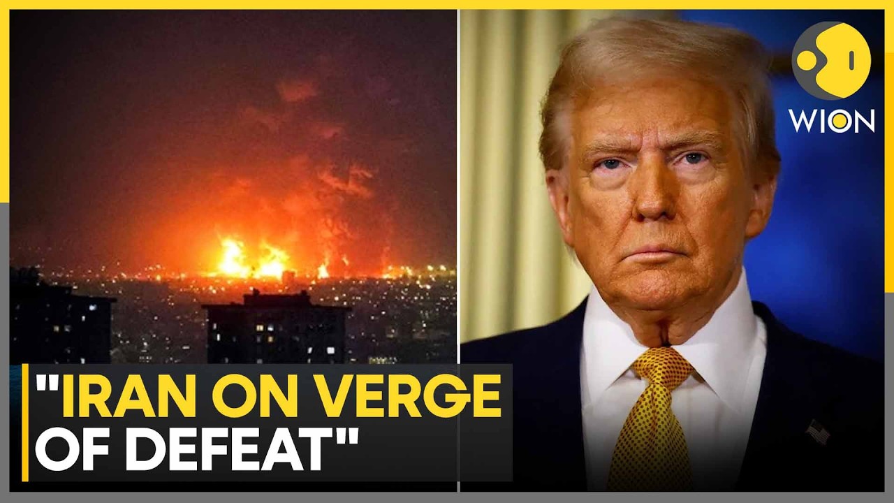 US-Iran War: Tehran Near Defeat, Trump Warns US Could Hit Tehran Harder | WION