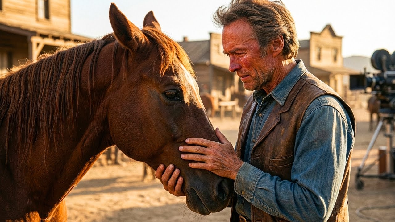 Clint Eastwood BREAKS DOWN When His Horse Refuses to Leave Him—The Reason No One Expected