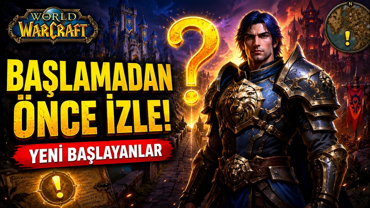WoW Yeni Başlayanlar İçin En Büyük Hatalar (Bunları Yaparsan Sıkılırsın) Türkçe Öğretici Video #4
