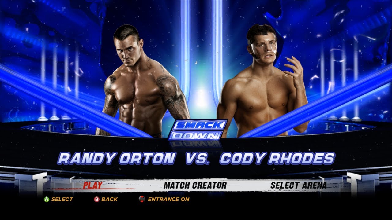 WWE '12 - Randy Orton vs. Cody Rhodes
