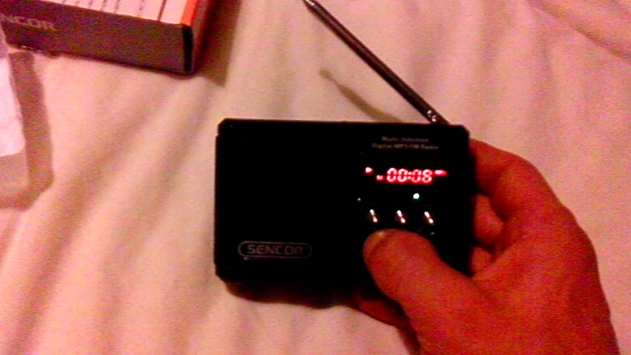 Sencor SRD 215 B pocket radio