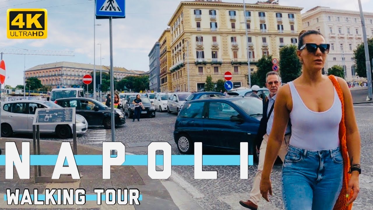 Today! Napoli 16 June 2023 Walking Tour l Naples, Italy |4K UHD