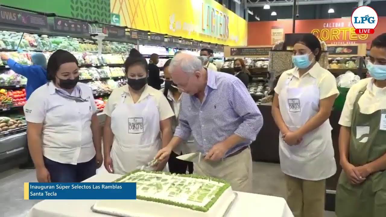 Inauguran Súper Selectos Las Ramblas Santa Tecla