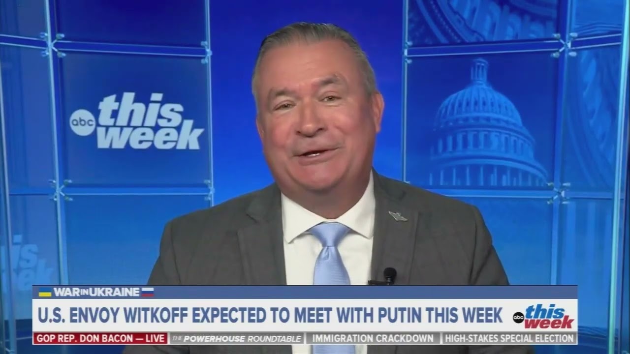 Rep. Don Bacon Joins This Week to Discuss Ukraine & Venezuela Boat Strikes