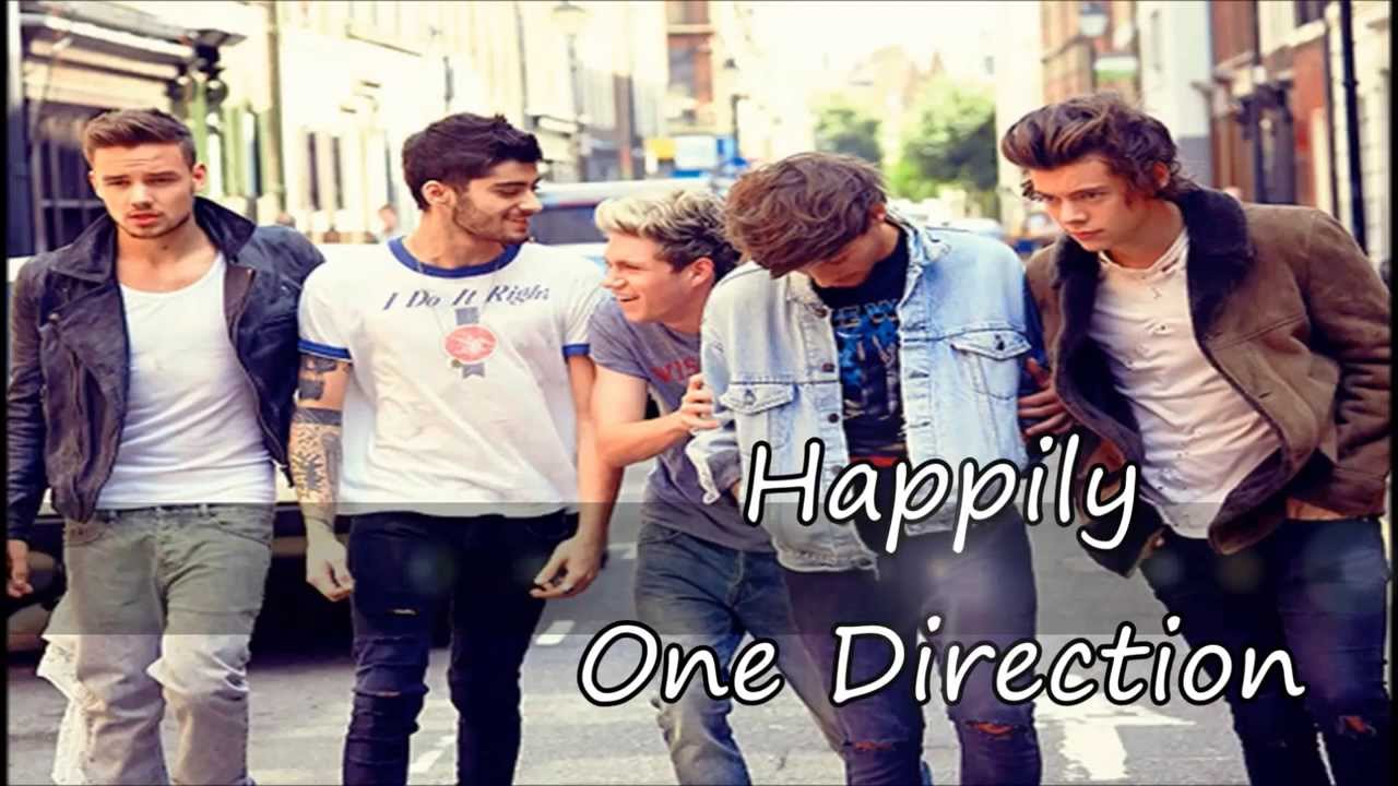 Happily - One Direction Letra Inglés y Español