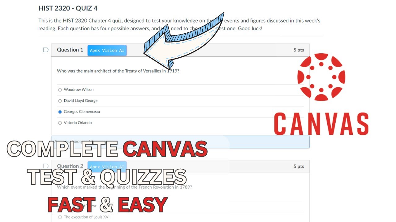 How to Cheat On Canvas Quizzes & Tests -  2026