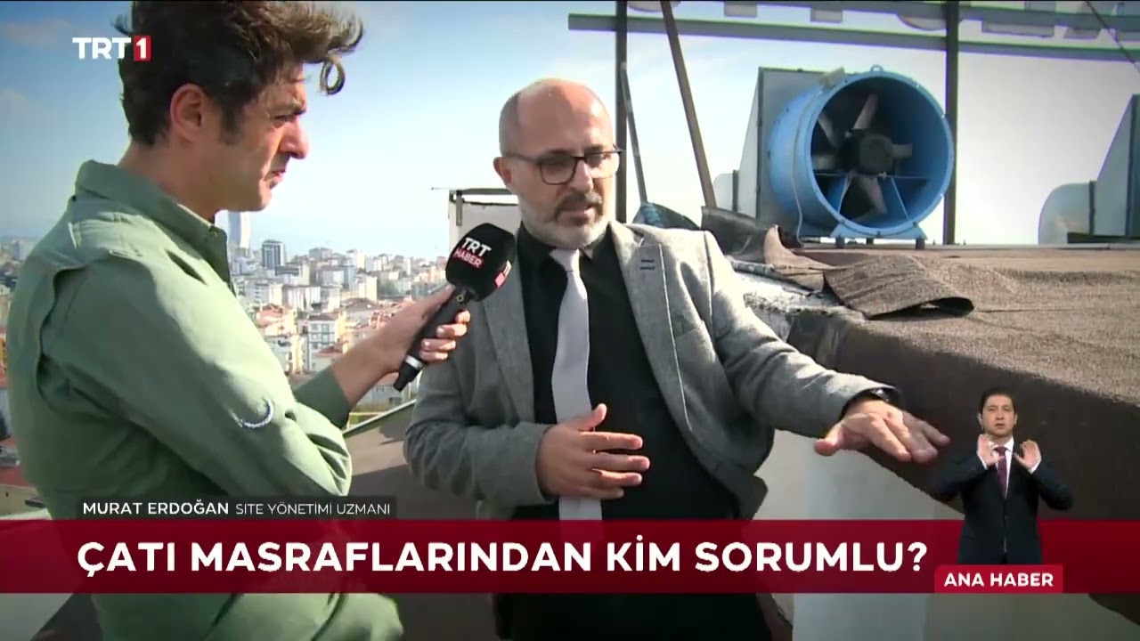 Çatı giderleri ve ortak alan sigortası