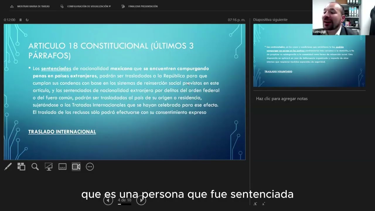 Cátedra abierta ILV #4| Traslados entre centros penitenciarios