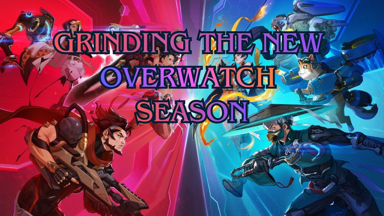 Grinding the new Overwatch Season.