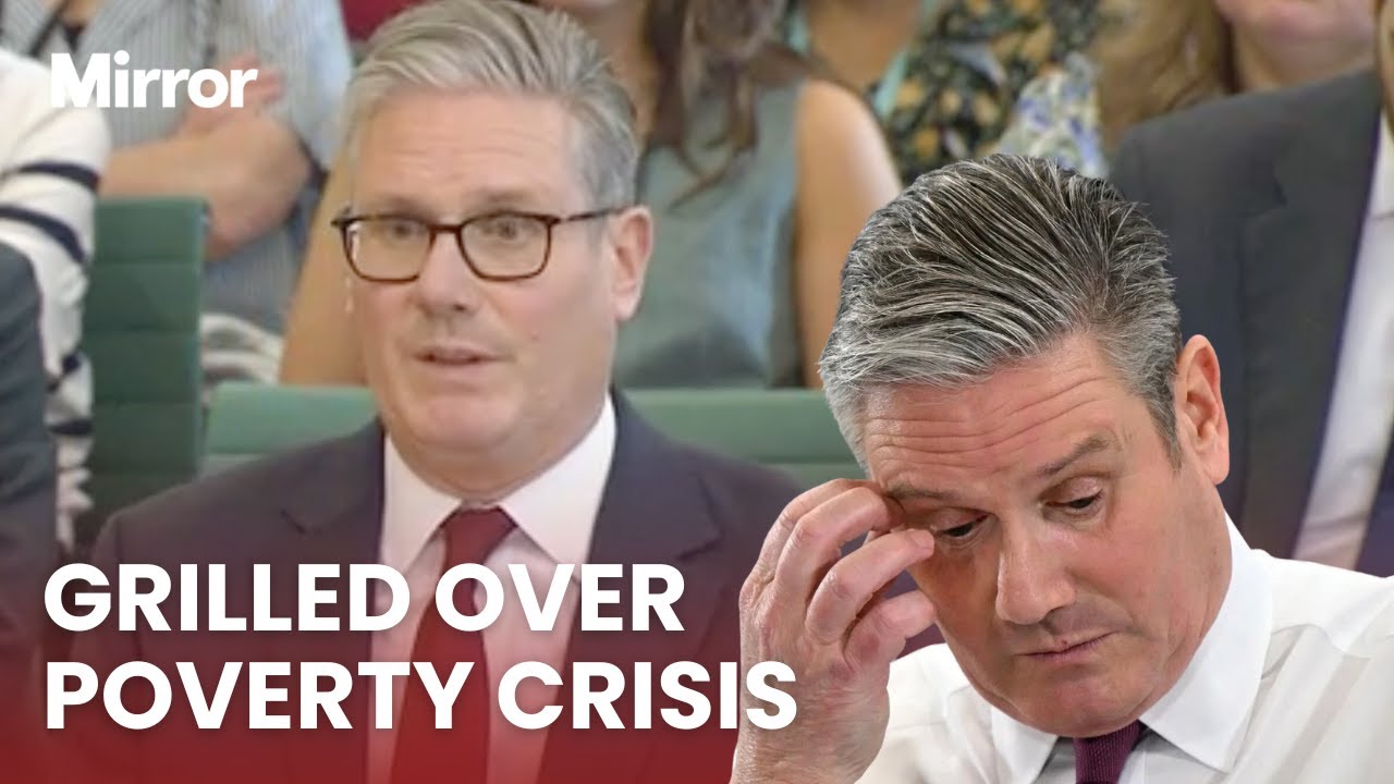 Starmer gets QUIZZED over UK poverty crisis at Liaison Committee