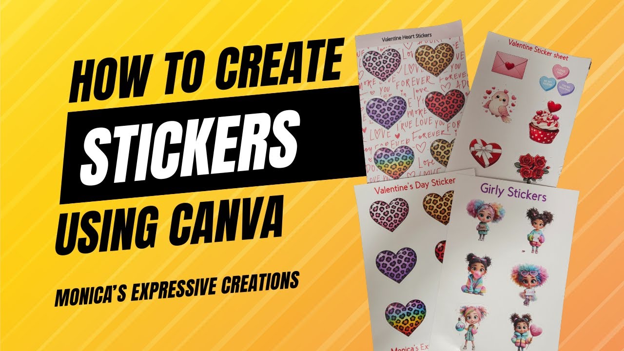 How to create sticker sheets
