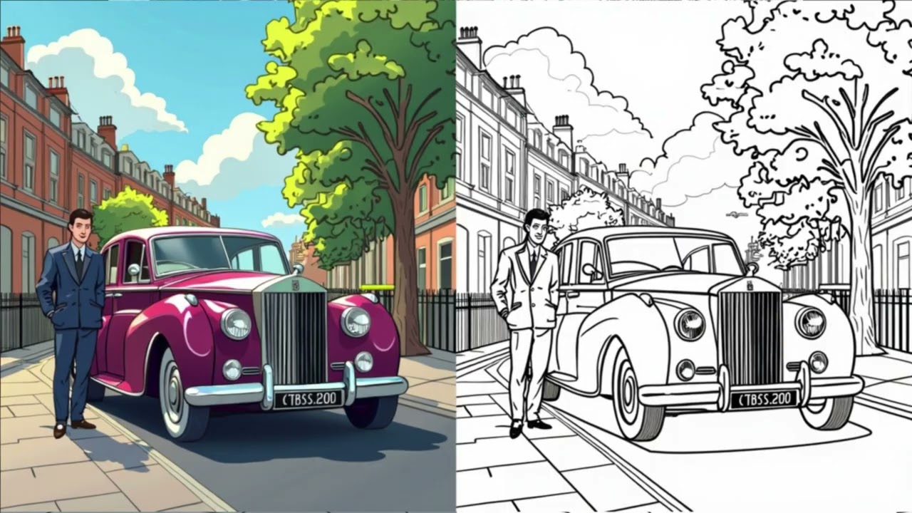 How to make split coloring pages in Artistly