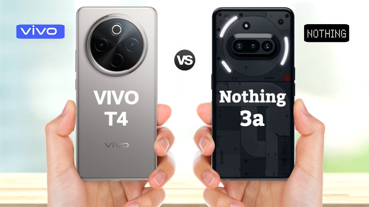 VIVO T4 5g vs Nothing Phone 3a || Full Comparison