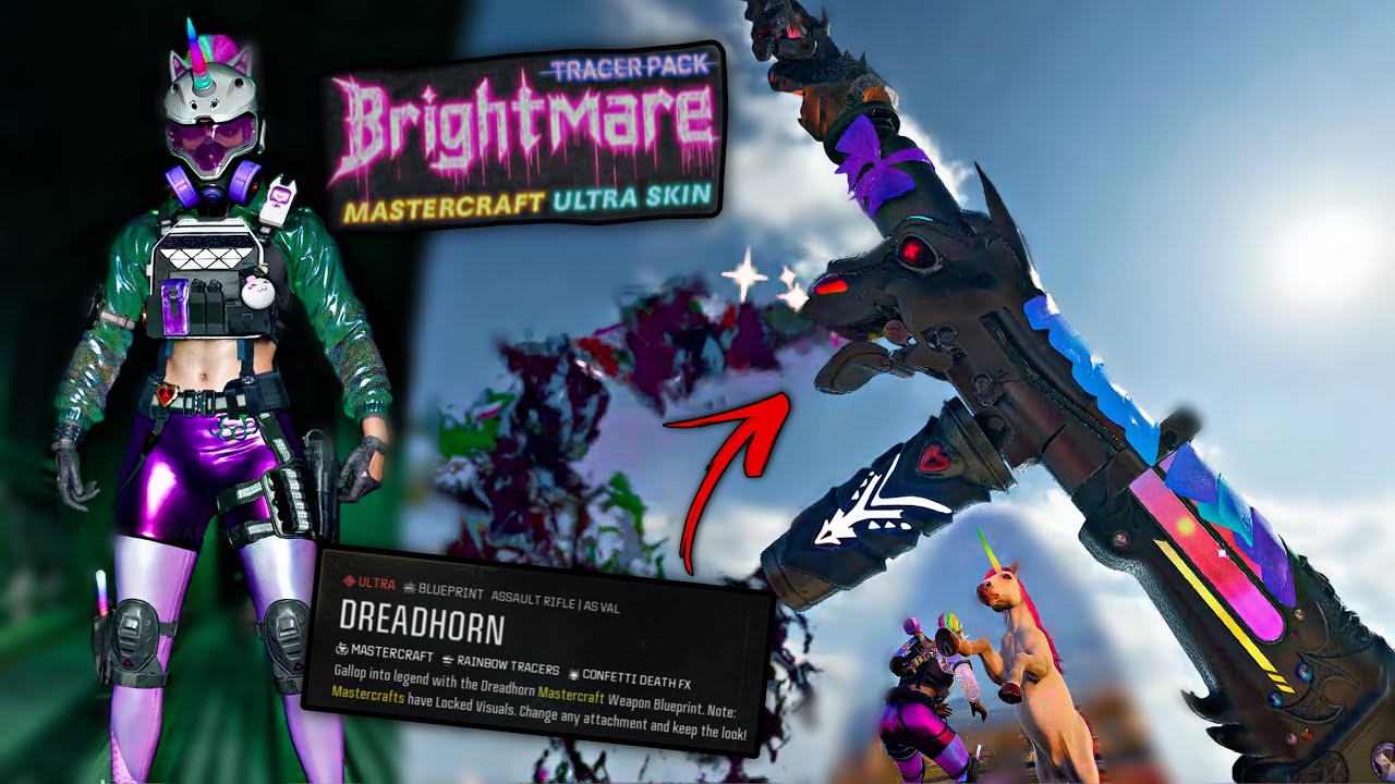 TRACER PACK: BRIGHTMARE MASTERCRAFT ULTRA SKIN BUNDLE - FULL SHOWCASE - CALL OF DUTY BLACK OPS 6