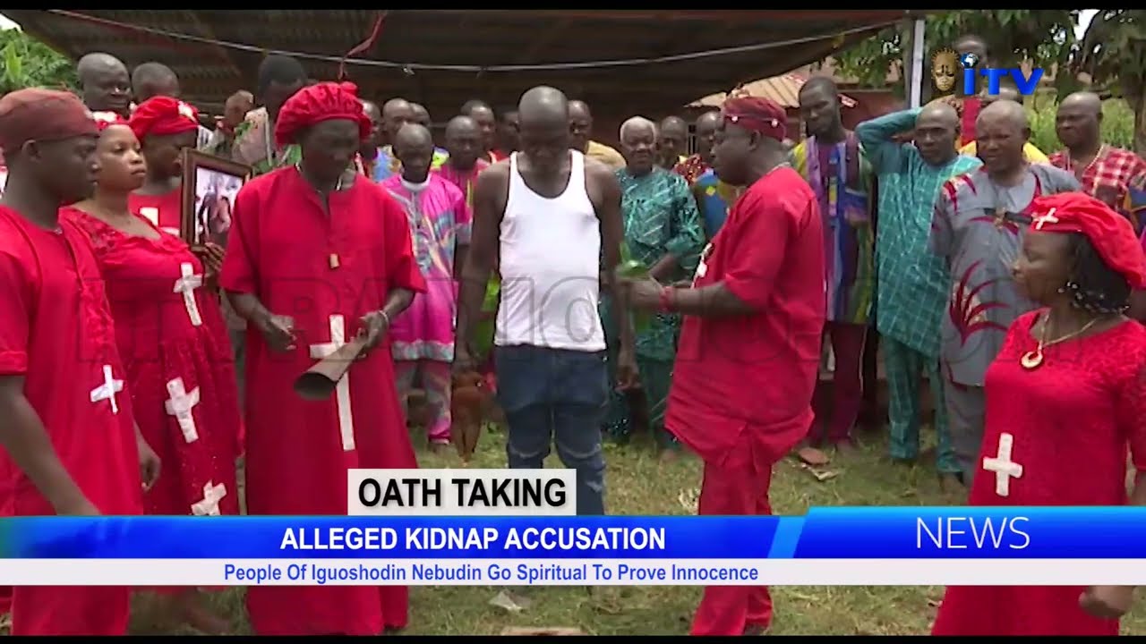 People Of Iguoshodin Nebudin Go Spiritual To Prove Innocence