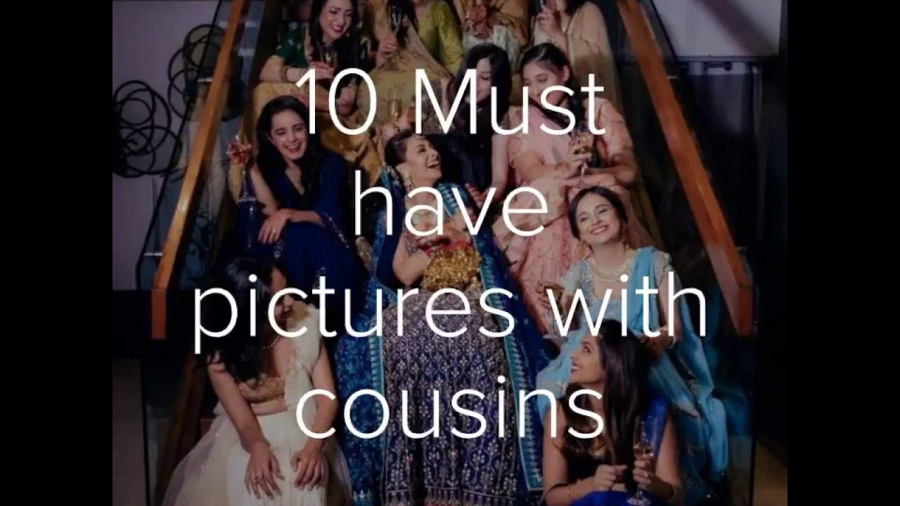 Top 10 ideas for wedding pictures with cousins video