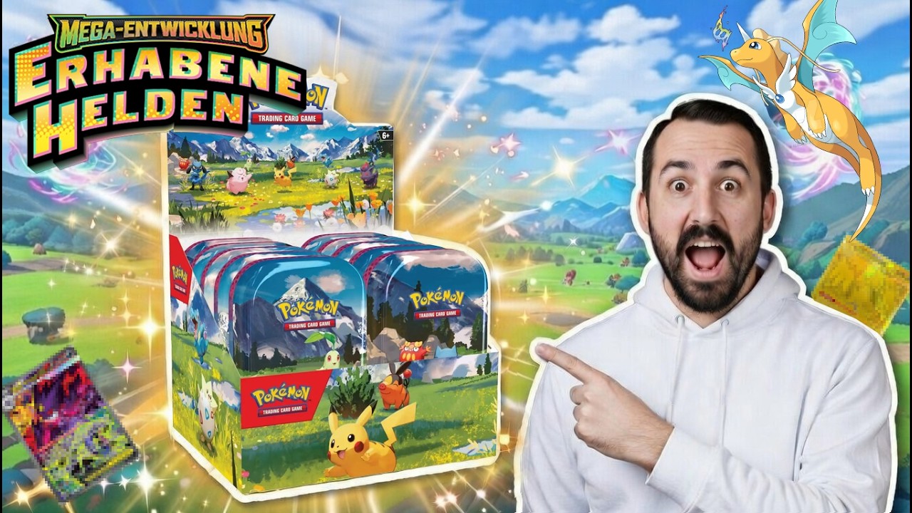Erhabene Helden Mini Tin Display! Beste Pullrate?! (NEIN!)