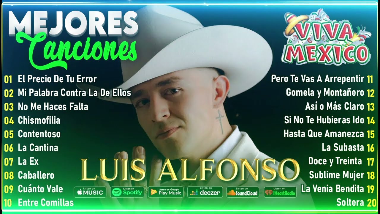Luis Alfonso - Exitos Musica Popular Mix 2025 ( Mejores Canciones )