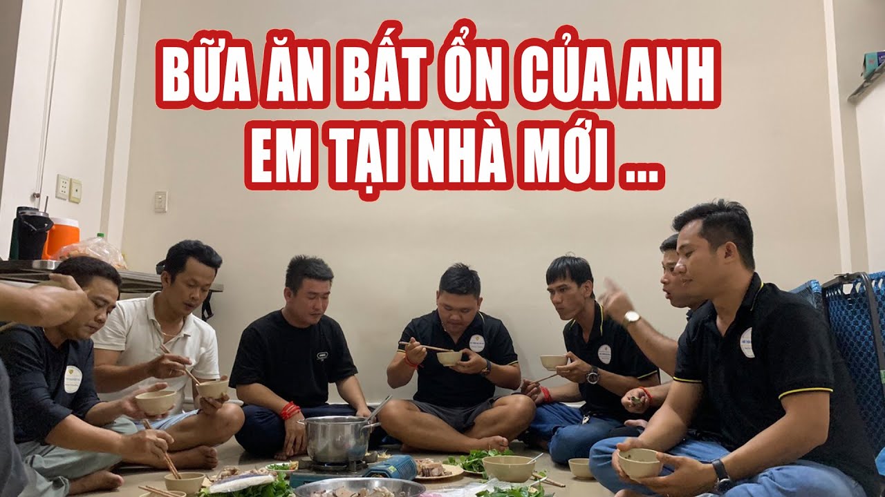 Bữa ăn quá bất ổn của đệ tử 8 Sang tại nhà mới | Ăn tới đâu cười tới đó