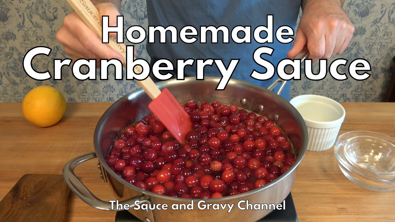 Homemade Cranberry Sauce | 2 Delicious Cranberry Sauce Recipes | Christmas Side Dish Recipe
