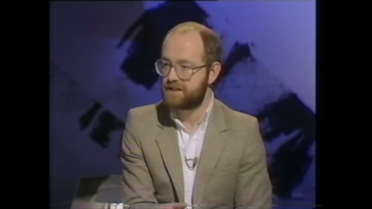 30th March 1984 Whistle Test David Hepworth  and Mark Ellen  talking to Stuart Hartley from HMV